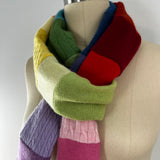 'Rainbow Spectrum' Skinny Scarf