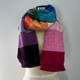 'Ultimate Rainbow' Cashmere Scarf