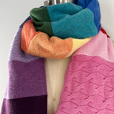 'Ultimate Rainbow' Cashmere Scarf