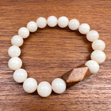 Blush Pink Jade Gemstone Bracelet