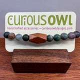 Fancy Jasper Gemstone Bracelet