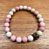 Rhodonite Gemstone Bracelet