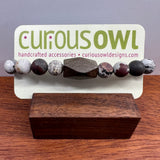 Coffee Bean Jasper Gemstone Bracelet