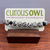 Dalmatian Jasper Gemstone Bracelet