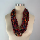 'Rainbow' Cozy Scarf Necklace