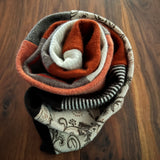 'Pumpkin Spice' Infinity Scarf