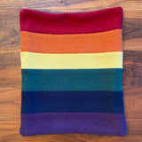 'Muted Rainbow' Cashmere Cowl