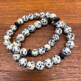 Dalmatian Jasper Gemstone Bracelet