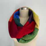 'Double Rainbow' Cashmere Infinity Scarf