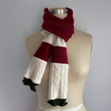 'Peppermint Stick' Skinny Scarf