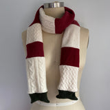 'Peppermint Stick' Skinny Scarf