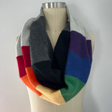 'Rainbow Burst' Infinity Scarf