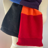 'Rainbow Fade' Narrow Cashmere Scarf