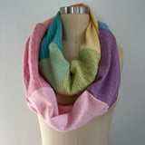 'Rainbow Gelato' Cashmere Infinity Scarf