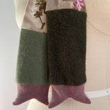 'Tea Rose' Skinny Scarf