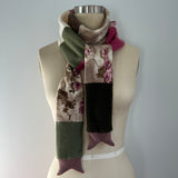 'Tea Rose' Skinny Scarf