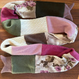 'Tea Rose' Skinny Scarf