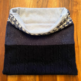 'Business Casual' Cashmere Cowl