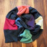 'Rainbow Blocks' Cashmere Scarf