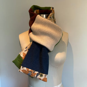 'Winding Path' Cashmere Scarf