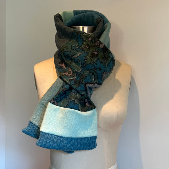 'Night Garden' Cashmere Scarf