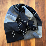 'Gridlock' Cashmere Scarf