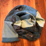 'Night Garden' Cashmere Scarf