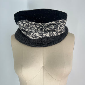 'Scribble' Cashmere Cowl