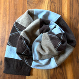 'Buttoned-Up' Cashmere Scarf