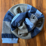 'Varsity Blues' Cashmere Scarf