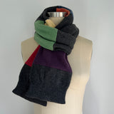 'Rainbow Blocks' Cashmere Scarf