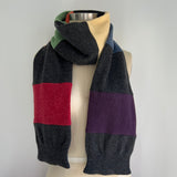 'Rainbow Blocks' Cashmere Scarf