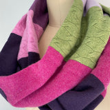 'Violet Delights' Cashmere Infinity Scarf