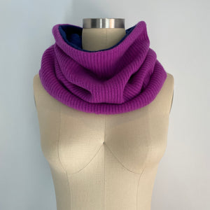 'This or That' Reversible Cashmere Scrunch Cowl