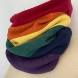 'Muted Rainbow' Cashmere Cowl