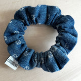 'Blue Foulard' Chambray Shirt Hair Scrunchie