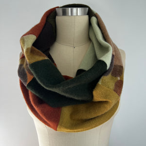 'Falling Leaves' Infinity Scarf