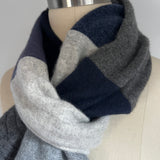 'Blustery' Narrow Cashmere Scarf